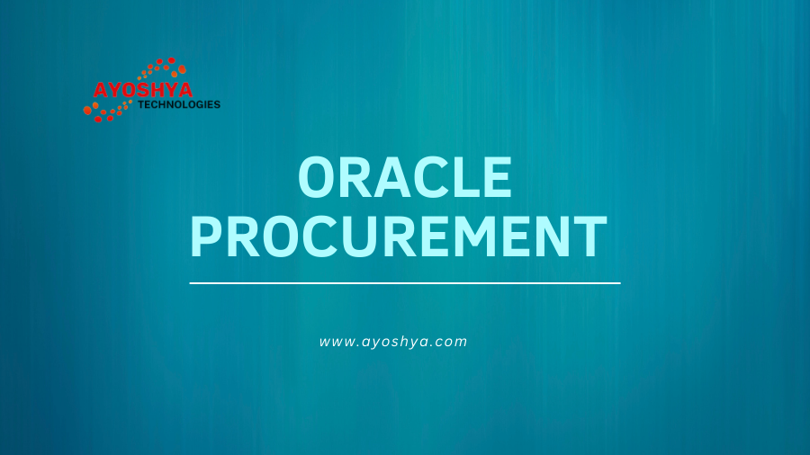 Oracle Procurement