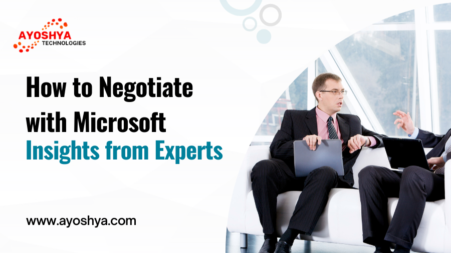 How to Negotiate with Microsoft