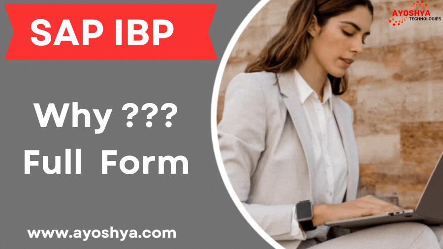 sap ibp full form