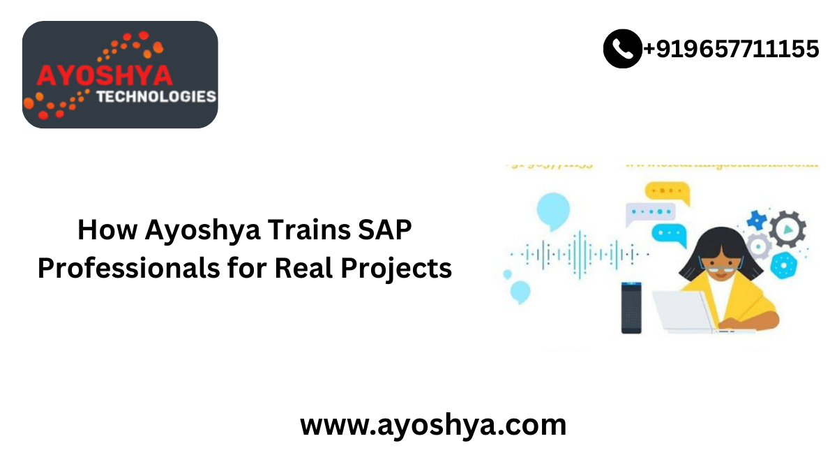 SAP real project training