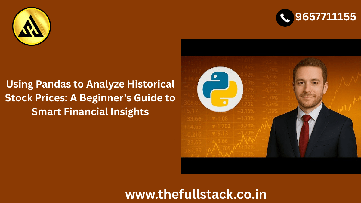 Tesla stock price trend using Pandas