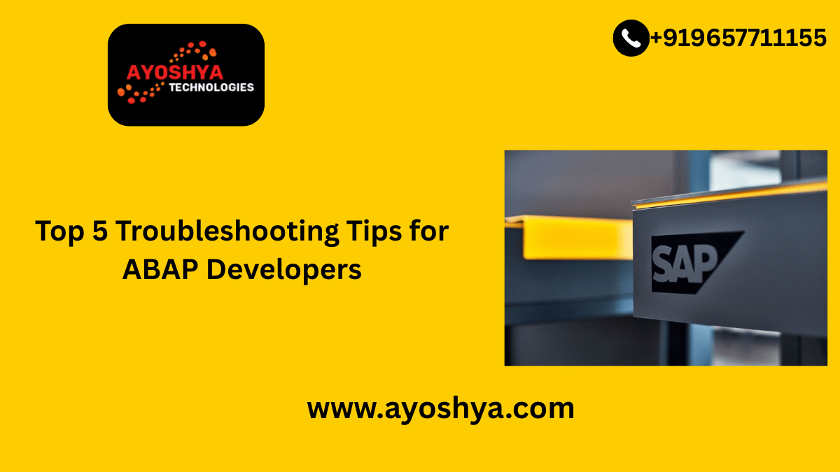 ABAP troubleshooting tips