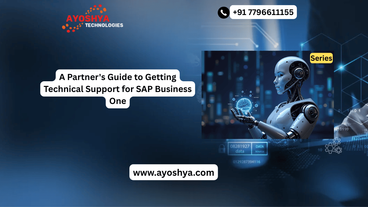 SAP Business One partner accessing technical support portal
